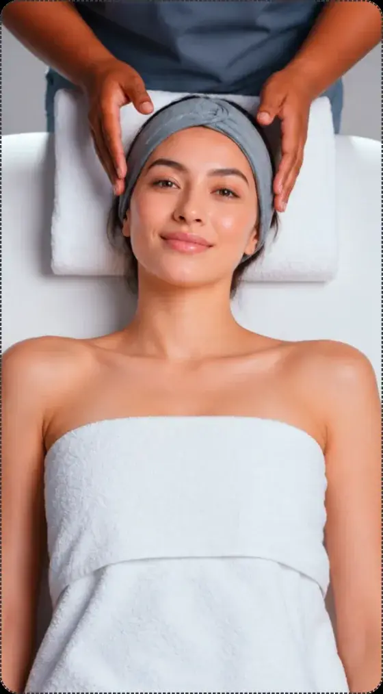AI UGC video example for a Salon business