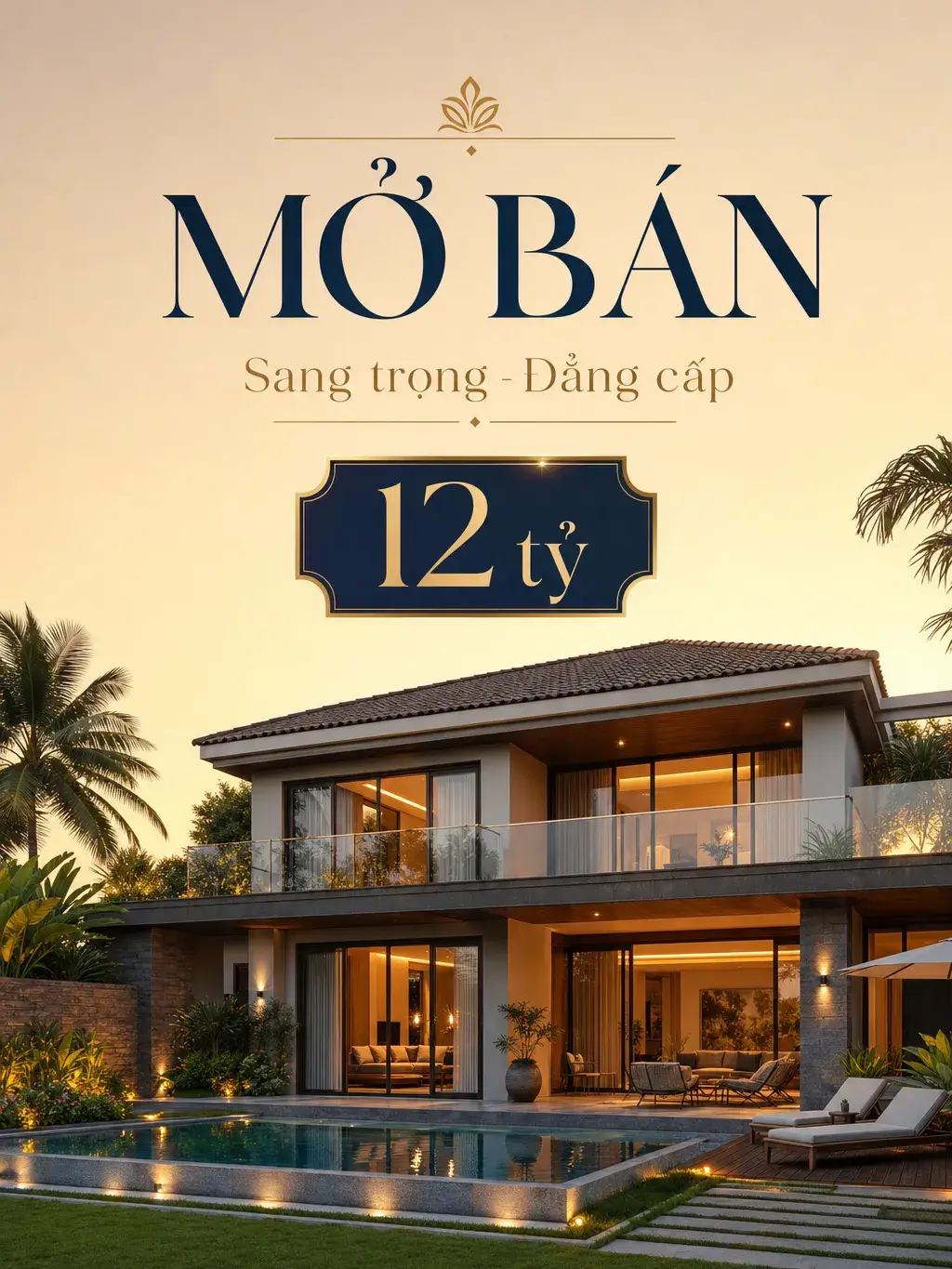 Ví dụ bài đăng mạng xã hội về Bất động sản số 1