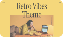 Retro Vibes theme