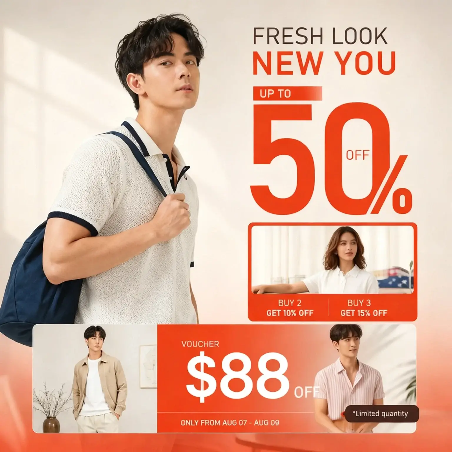 Fashion social post example 4