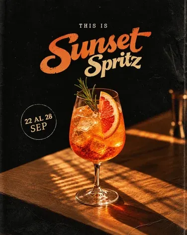 Food & Beverage social post example #2
