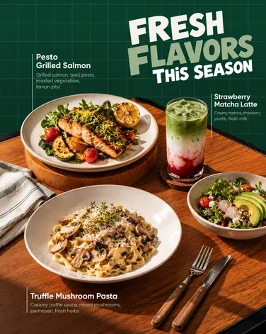 Food & Beverage social post example #4
