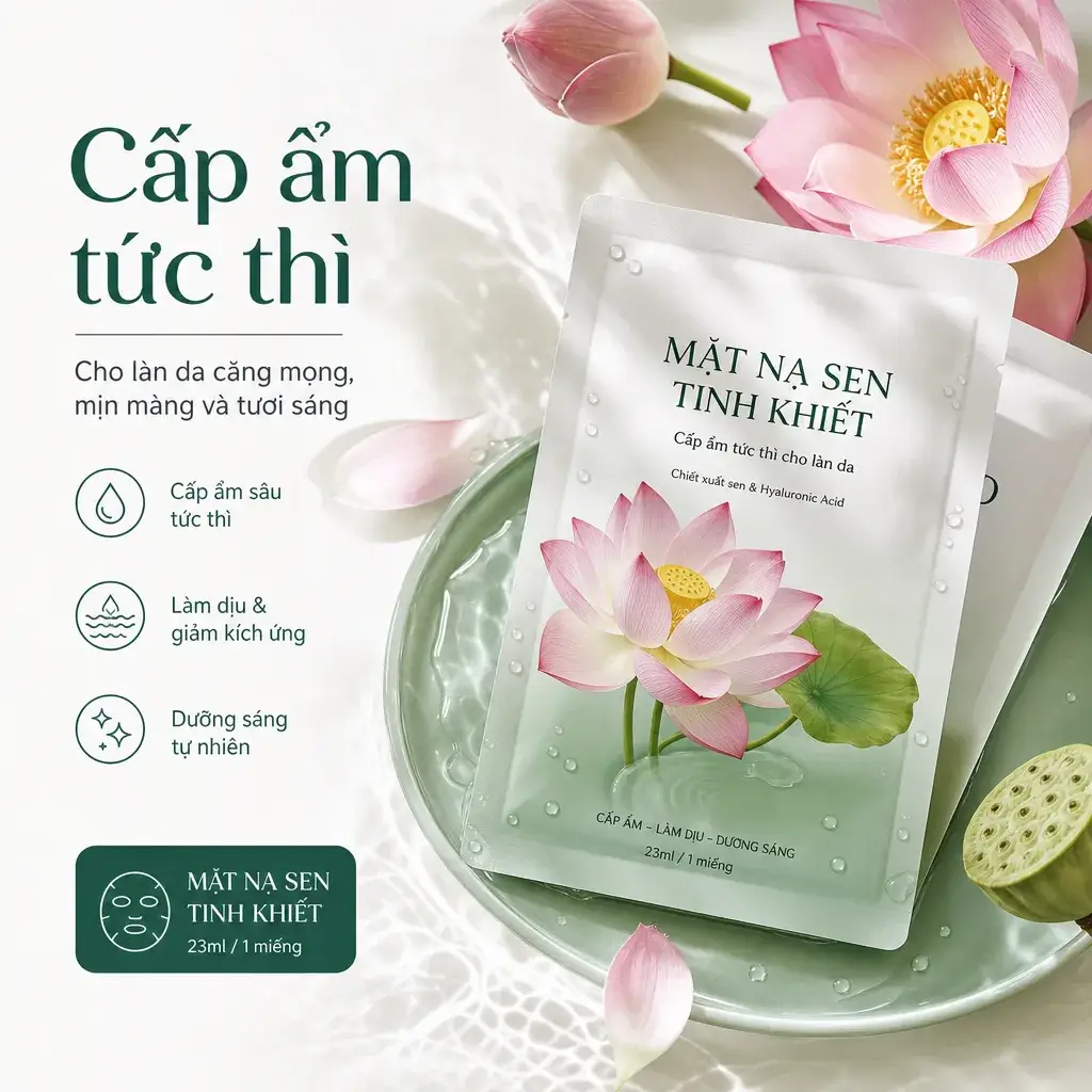 Ví dụ bài đăng mạng xã hội về Mỹ phẩm số 4