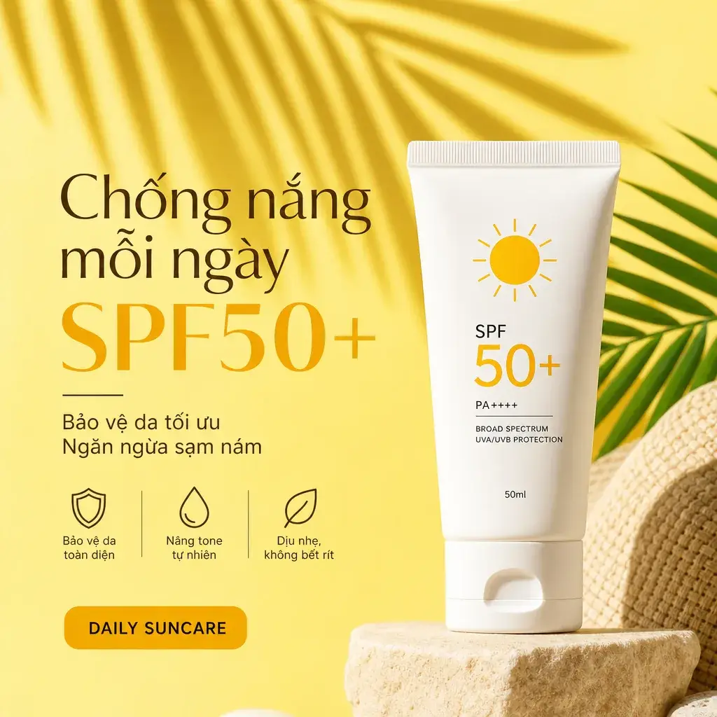 Ví dụ bài đăng mạng xã hội về Mỹ phẩm số 6