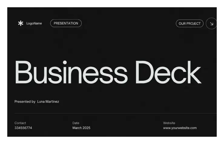 Template showcase 4