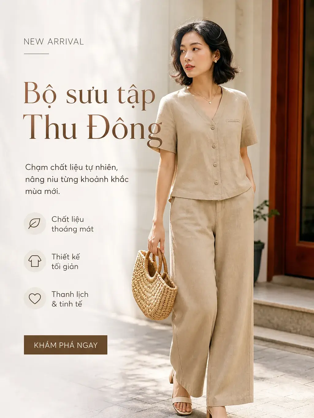 Ví dụ bài đăng mạng xã hội về Quần áo số 1