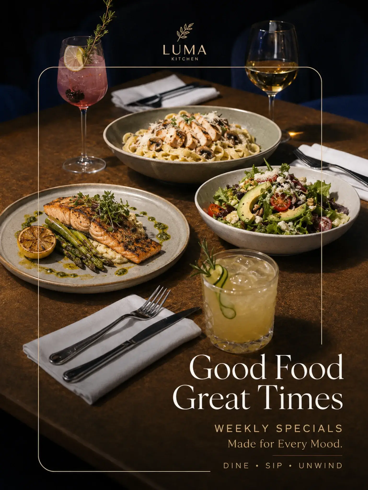 Restaurant & Cafe social post example 3