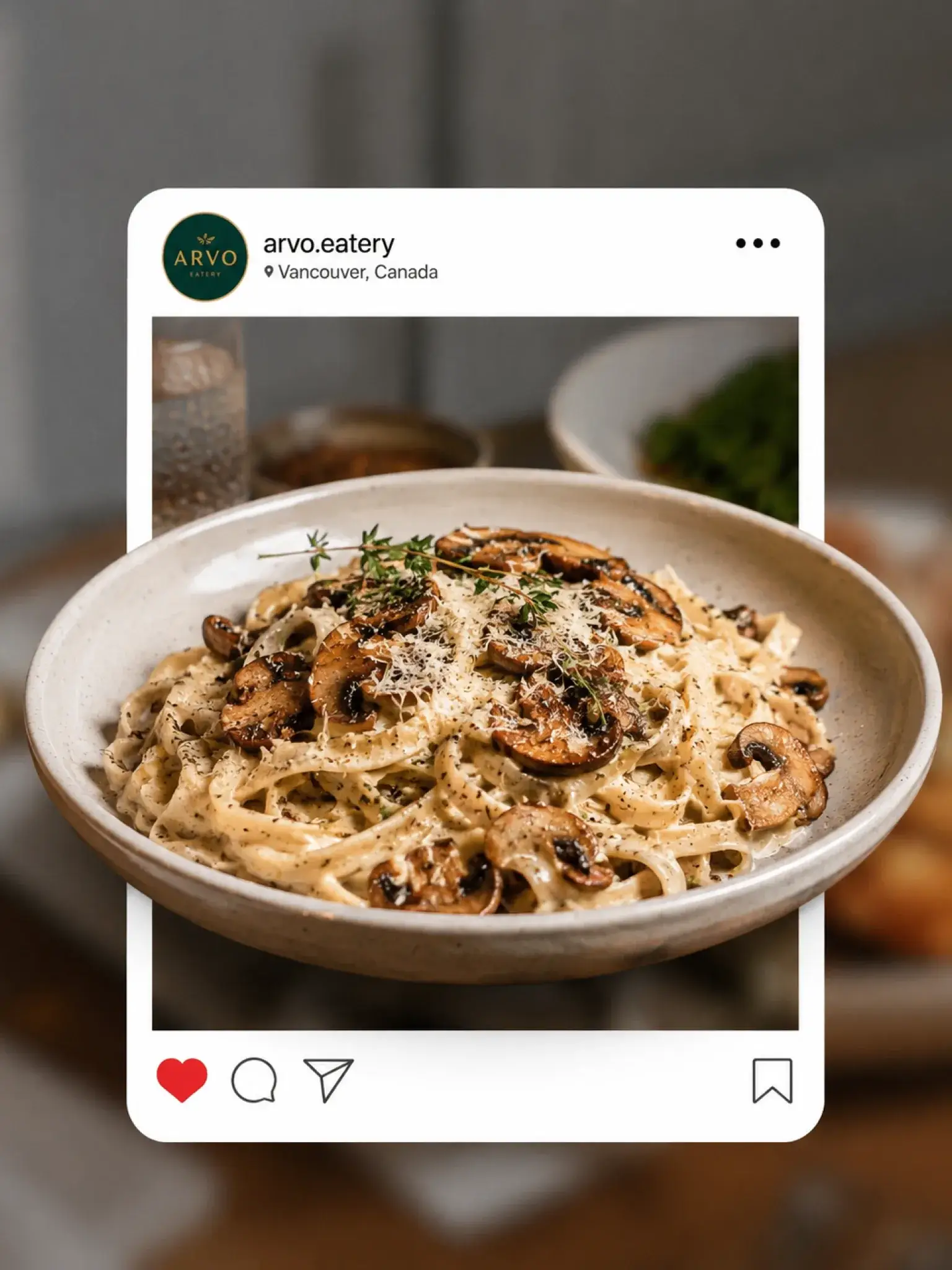 Restaurant & Cafe social post example 4