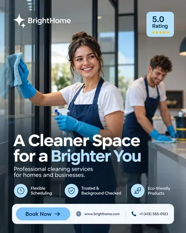 Services social post example #2