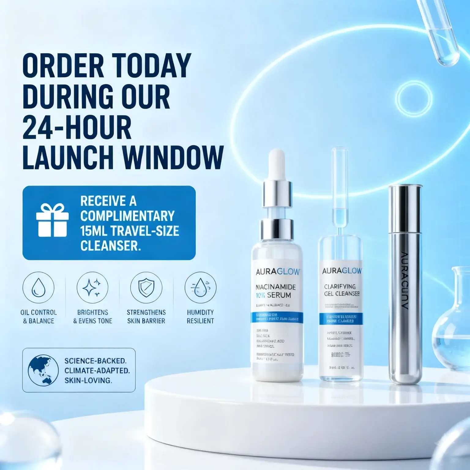 Skincare & Beauty social post example 3