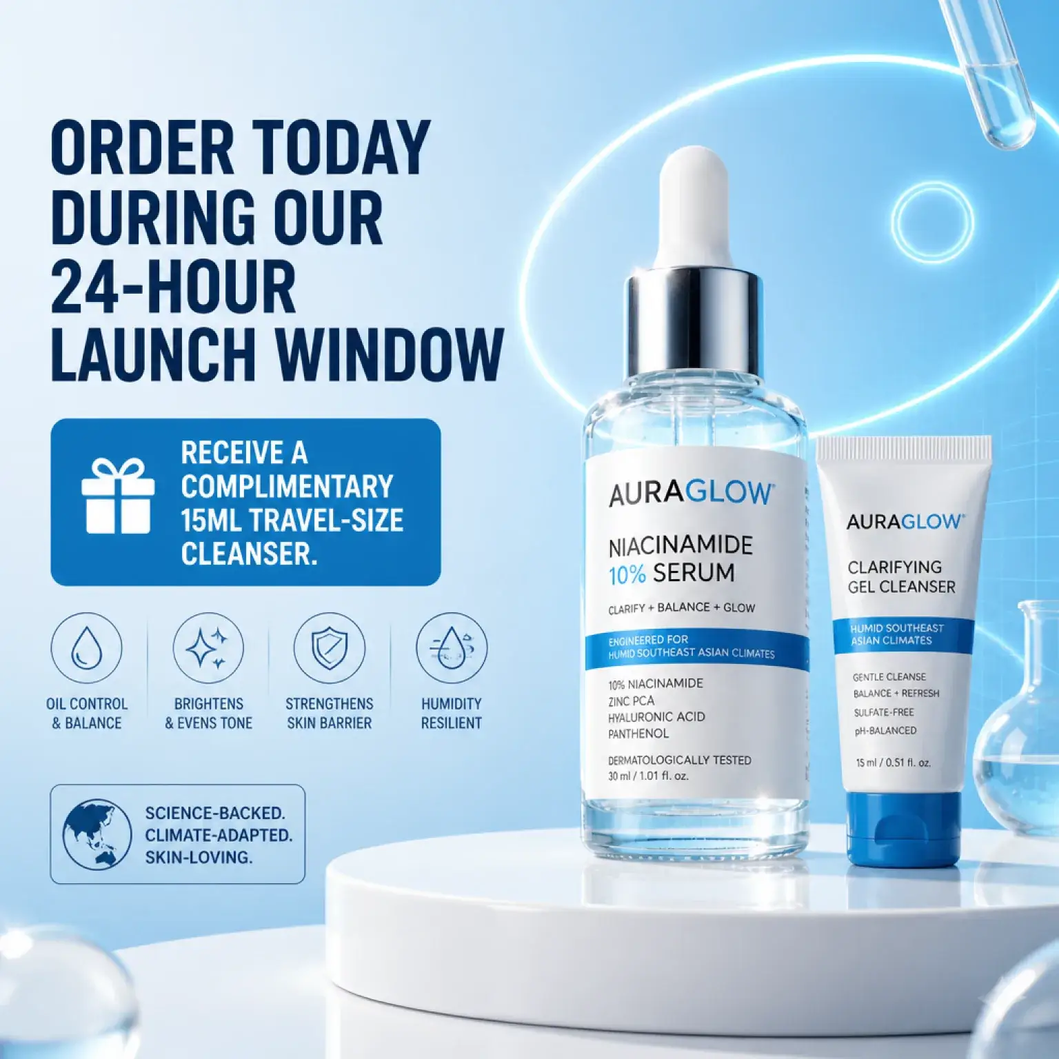 Skincare & Beauty social post example 3
