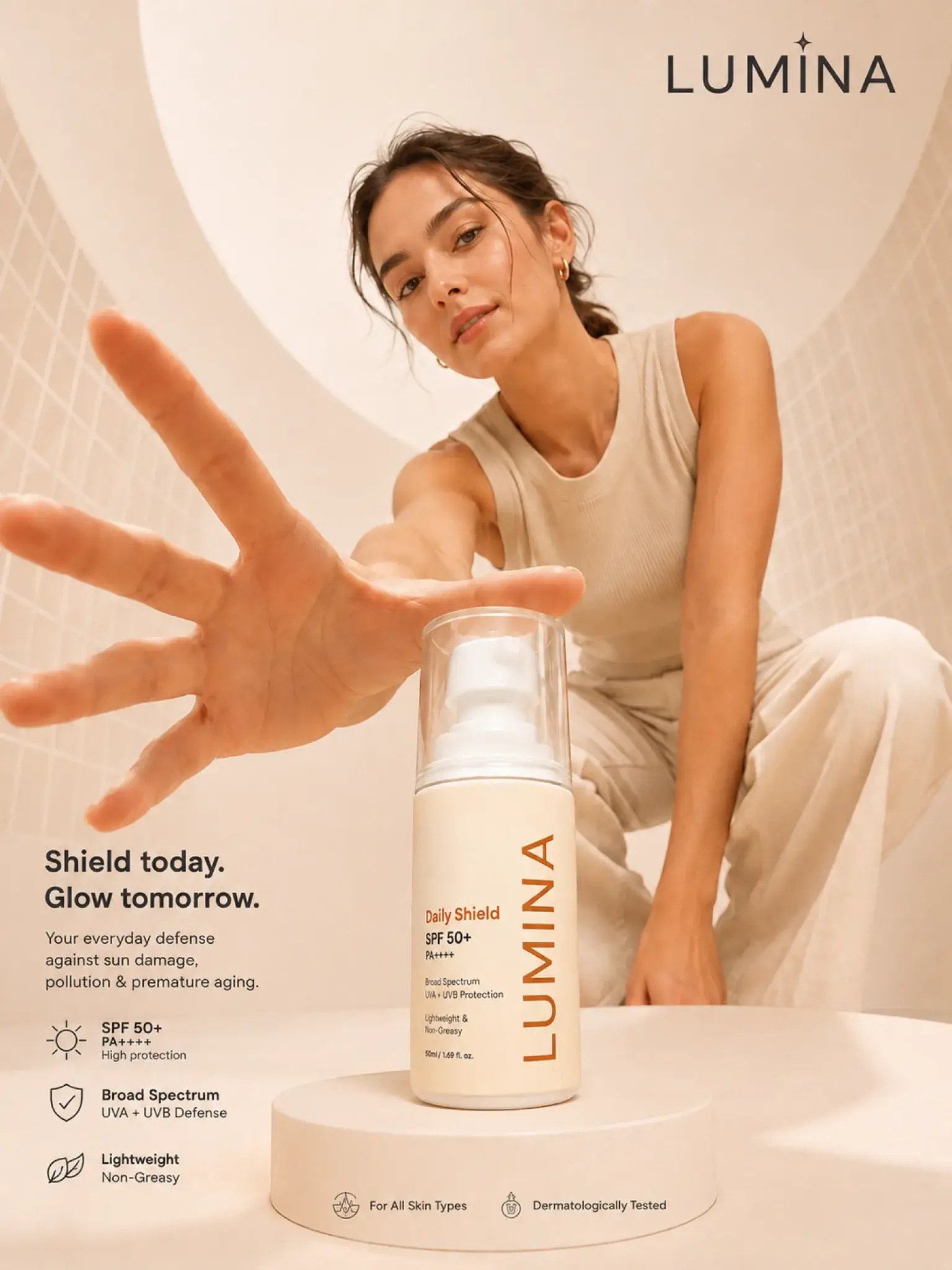 Skincare & Beauty social post example 4