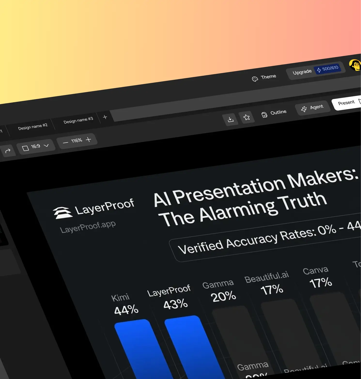 Agent builds your slides