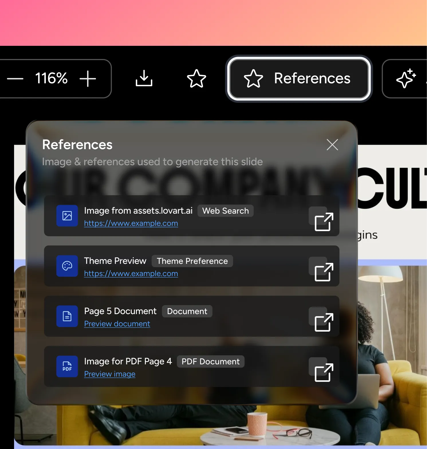 Every claim is cited