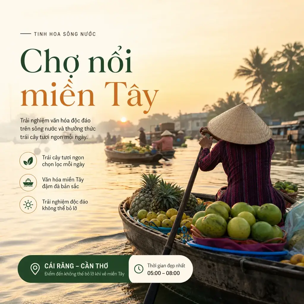 Ví dụ bài đăng mạng xã hội về Tour du lịch số 5